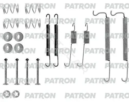 Ремкомплект тормозных колодок PATRON PSRK0029