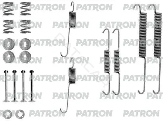 Ремкомплект тормозных колодок PATRON PSRK0030