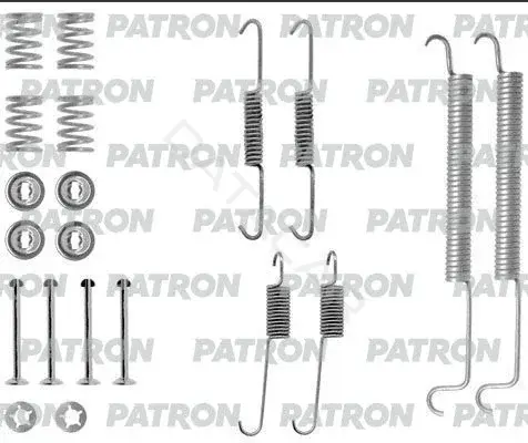 Ремкомплект тормозных колодок PATRON PSRK0031