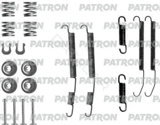 Ремкомплект тормозных колодок PATRON PSRK0046