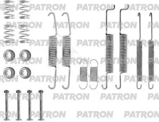 Ремкомплект тормозных колодок PATRON PSRK0049