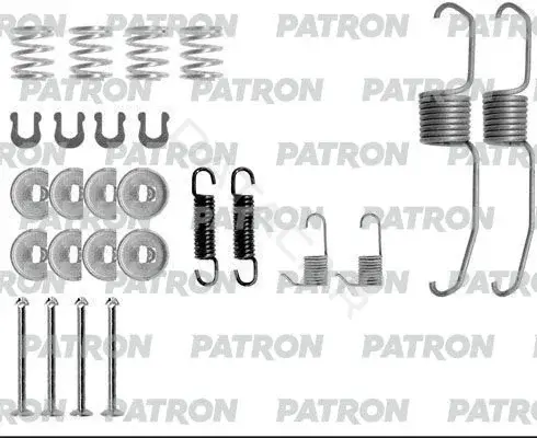 Ремкомплект тормозных колодок PATRON PSRK0051