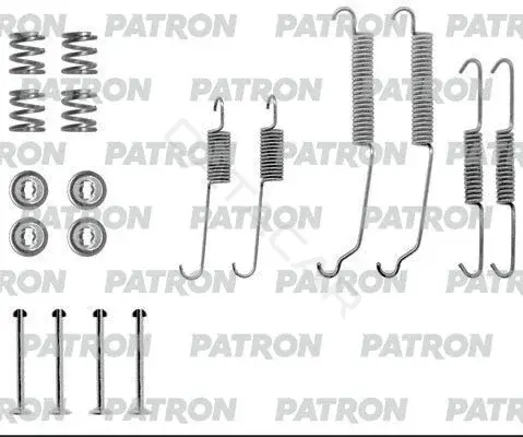 Ремкомплект тормозных колодок PATRON PSRK0053