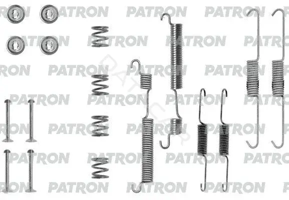 Ремкомплект тормозных колодок PATRON PSRK0058