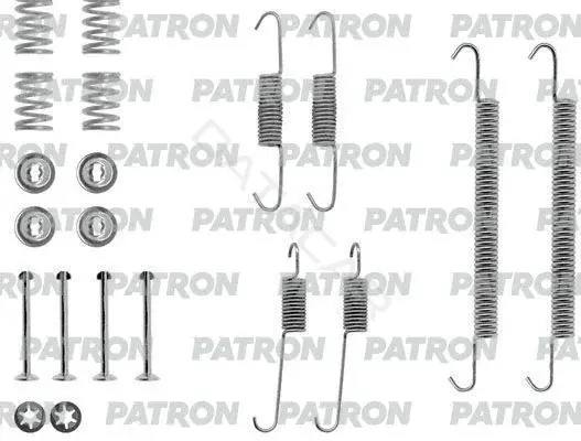 Ремкомплект тормозных колодок PATRON PSRK0062