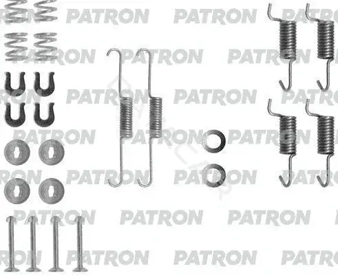 Ремкомплект тормозных колодок PATRON PSRK0069
