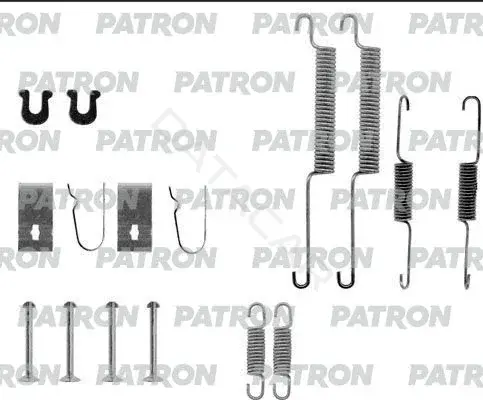 Ремкомплект тормозных колодок PATRON PSRK0071