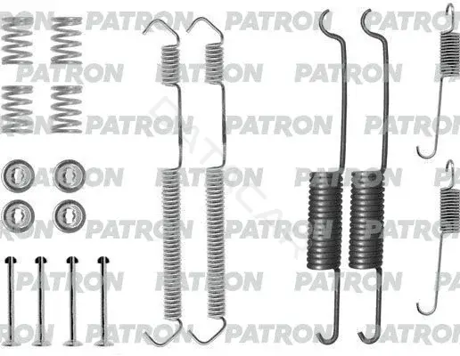 Ремкомплект тормозных колодок PATRON PSRK0100