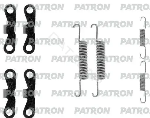 Ремкомплект тормозных колодок PATRON PSRK0104