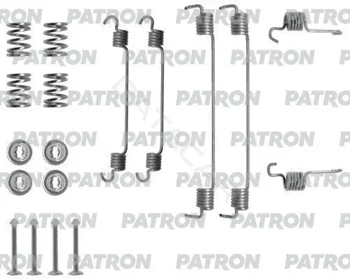 Ремкомплект тормозных колодок PATRON PSRK0143