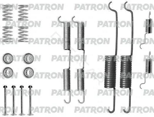 Ремкомплект тормозных колодок PATRON PSRK0163
