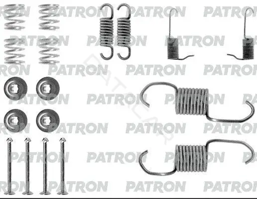 Ремкомплект тормозных колодок PATRON PSRK0180