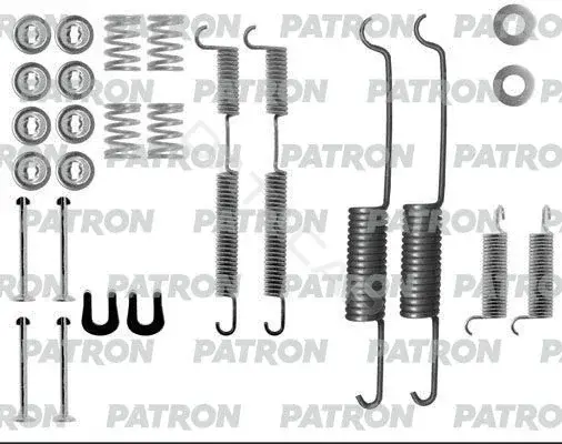 Ремкомплект тормозных колодок PATRON PSRK0187