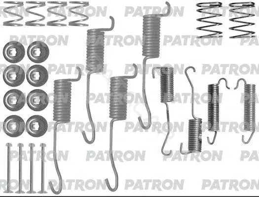 Ремкомплект тормозных колодок PATRON PSRK0191