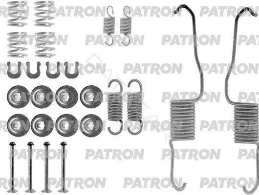 Ремкомплект тормозных колодок PATRON PSRK0206