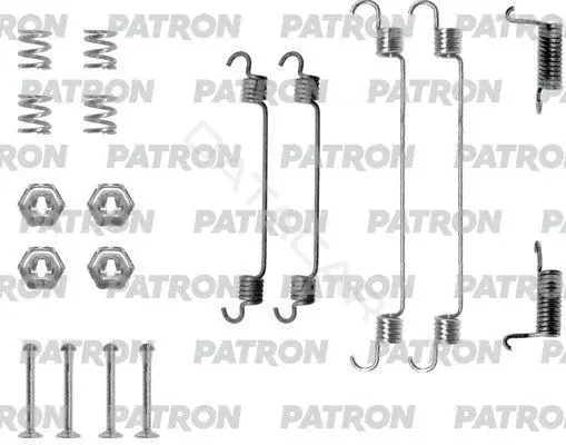 Ремкомплект тормозных колодок PATRON PSRK0251