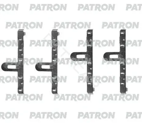 Ремкомплект тормозных колодок PATRON PSRK1001