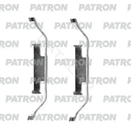 Ремкомплект тормозных колодок PATRON PSRK1007