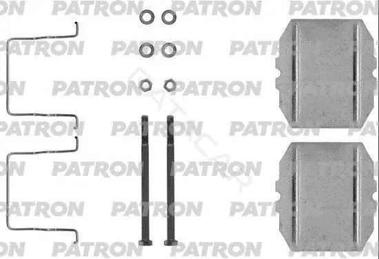Ремкомплект тормозных колодок PATRON PSRK1009
