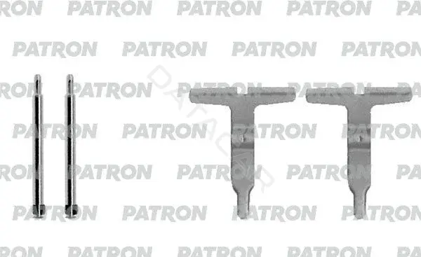 Ремкомплект тормозных колодок PATRON PSRK1013