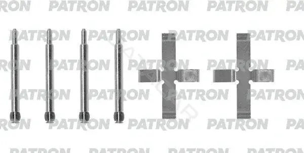 Ремкомплект тормозных колодок PATRON PSRK1015