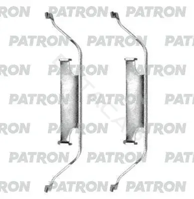 Ремкомплект тормозных колодок PATRON PSRK1022