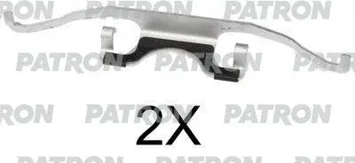 Ремкомплект тормозных колодок PATRON PSRK1035