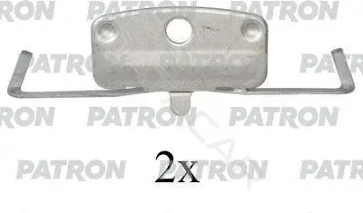 Ремкомплект тормозных колодок PATRON PSRK1050