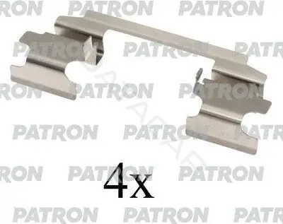 Ремкомплект тормозных колодок PATRON PSRK1059
