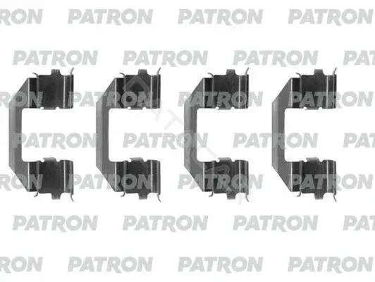 Ремкомплект тормозных колодок PATRON PSRK1075