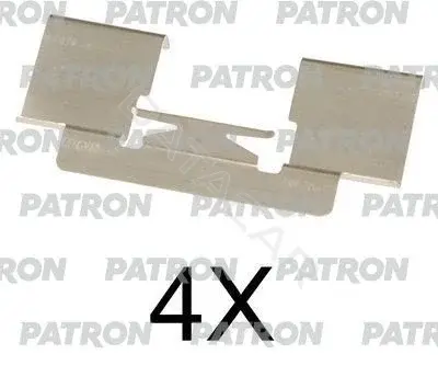 Ремкомплект тормозных колодок PATRON PSRK1082