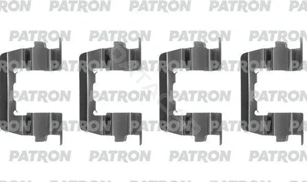 Ремкомплект тормозных колодок PATRON PSRK1090