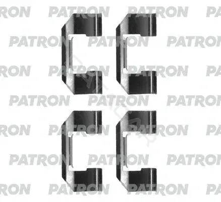 Ремкомплект тормозных колодок PATRON PSRK1102