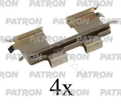 Ремкомплект тормозных колодок PATRON PSRK1107