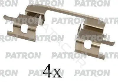 Ремкомплект тормозных колодок PATRON PSRK1123