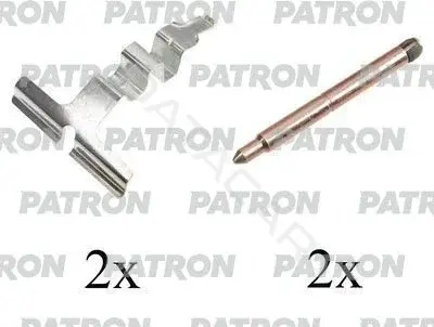 Ремкомплект тормозных колодок PATRON PSRK1127
