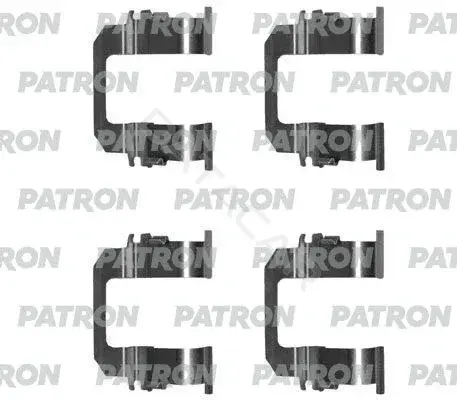 Ремкомплект тормозных колодок PATRON PSRK1133