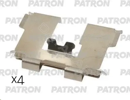 Ремкомплект тормозных колодок PATRON PSRK1153