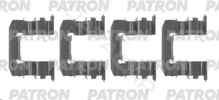 Ремкомплект тормозных колодок PATRON PSRK1158