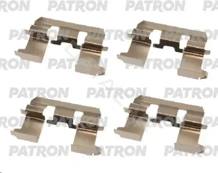 Ремкомплект тормозных колодок PATRON PSRK1166