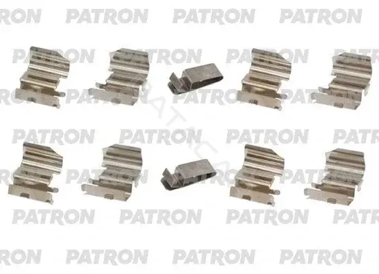 Ремкомплект тормозных колодок PATRON PSRK1187
