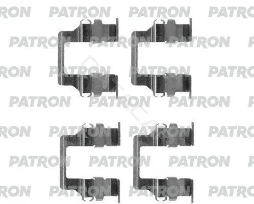 Ремкомплект тормозных колодок PATRON PSRK1211
