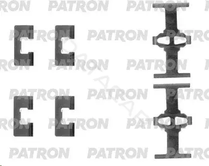Ремкомплект тормозных колодок PATRON PSRK1214