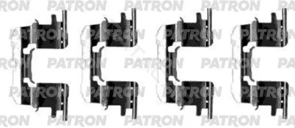 Ремкомплект тормозных колодок PATRON PSRK1219