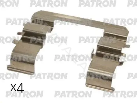 Ремкомплект тормозных колодок PATRON PSRK1247