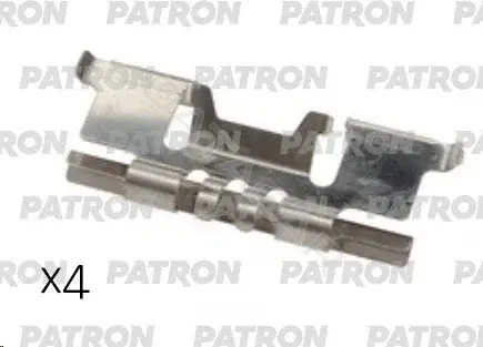 Ремкомплект тормозных колодок PATRON PSRK1253