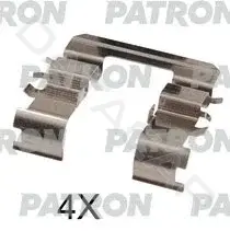 Ремкомплект тормозных колодок PATRON PSRK1285