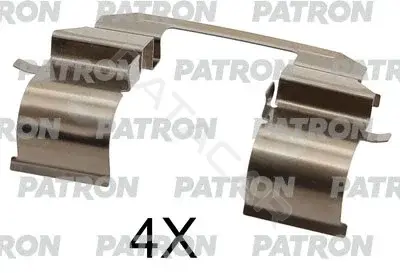 Ремкомплект тормозных колодок PATRON PSRK1286