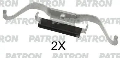 Ремкомплект тормозных колодок PATRON PSRK1291