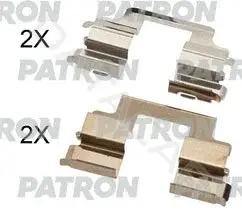 Ремкомплект тормозных колодок PATRON PSRK1297
